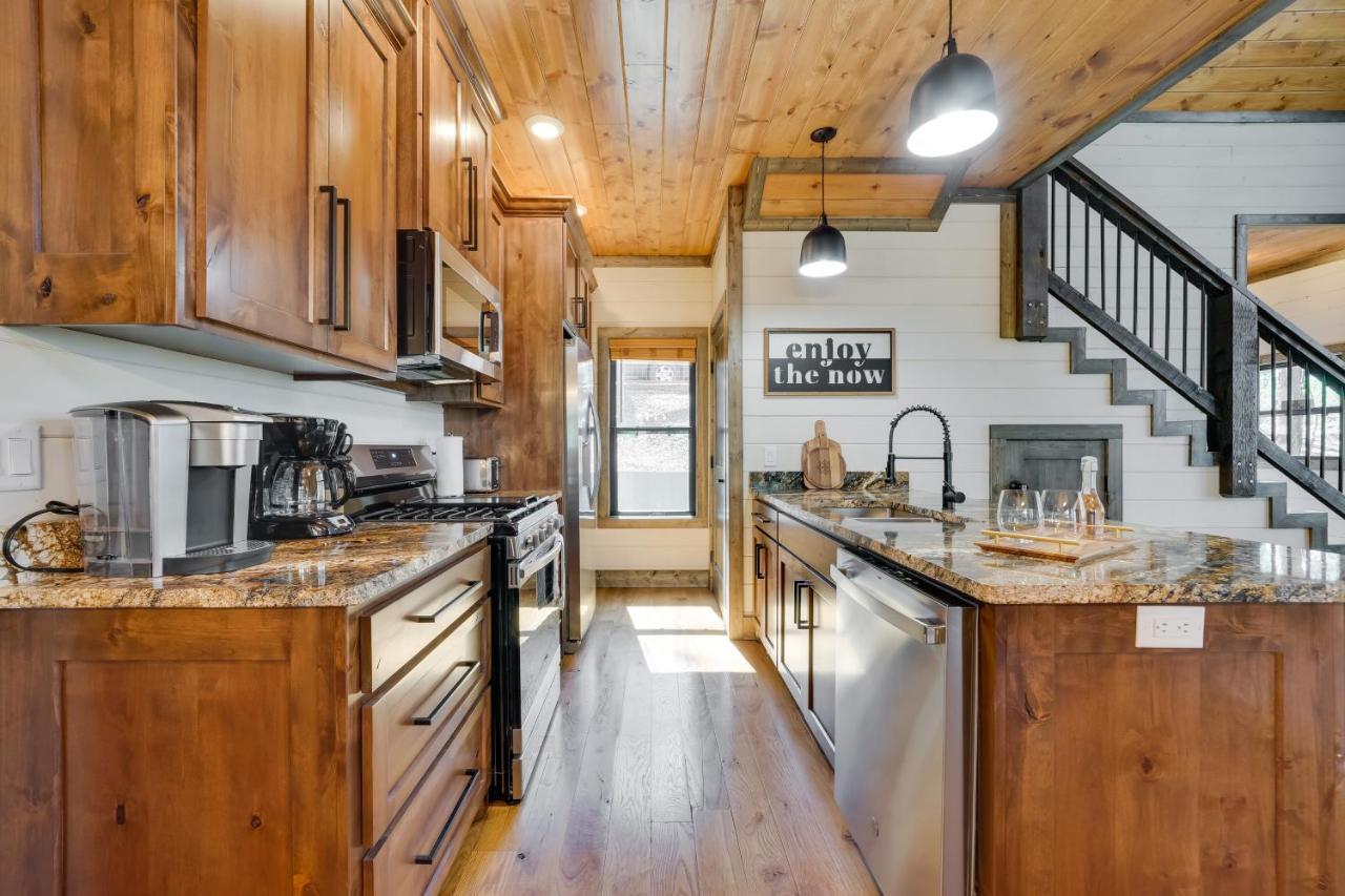 Serene Broken Bow Cabin With Hot Tub And Fire Pit! Exterior foto